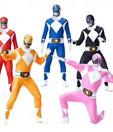 abordables -tommy oliver Kimberly Hart Trini Kwan Traje de cosplay Mono Cosplay Víspera de Todos los Santos Cosplay de película for Hombre Mujer Chico Niños Adulto Víspera de Todos los Santos Carnaval Mascarada