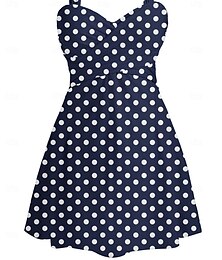 billige -Dame Badetøy Tankini Badedrakt Aktiv søt stil Polkadotter Ermeløs Badedrakter