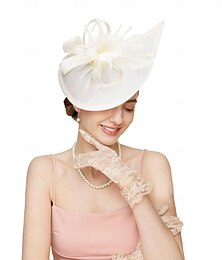 abordables -Tocados, sombreros de flores para fiestas de té para mujeres, sombrero Kentucky Derby con plumas para bodas
