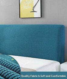 billige -elastisk dobbeltseng hodegjerde trekk mais fløyel for soverom hotell beskyttelse støv sengehode trekk
