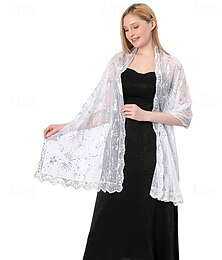 abordables -Élégant Dames Années Folles Châles Charleston Gatsby le Magnifique Charleston Paillettes Déguisement Femmes Saint-Valentin Mascarade Soirée Mariage Tenue de soirée Adultes Châle Été Printemps Automne