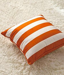 economico -Cuscini decorativi in velluto Copertura a righe 1PC Morbido cuscino quadrato per divano Fodera per cuscino per camera da letto sala