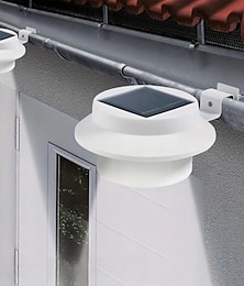 levne -1ks venkovní solární nástěnná lampa okapová lampa ip44 vodotěsná drážková lampa plot schodiště nádvoří zahradní balkon osvětlení