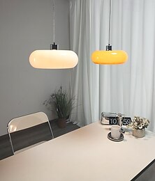 voordelige -bauhaus stijl ronde glazen hanglamp glazen hanglamp kap 28cm 110-240v