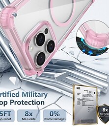 economico -telefono Custodia Per iPhone 16 Pro Max Plus iPhone 15 Pro Max Plus iPhone 14 13 12 Pro Max Plus Per retro A calamita Supporta la ricarica wireless Resistente agli urti Retrò PC