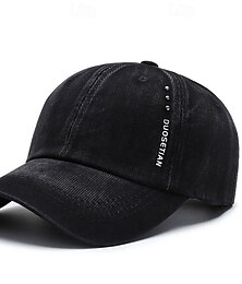 billiga -Herr Basebollkeps Solhatt Trucker Hat Svart Mörk marin Bomull Nit Mode Ledigt Dagligen Helgen Enfärgad / vanlig färg Justerbara Solskyddskräm Andningsfunktion