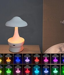 abordables -Veilleuse champignon lampe de chevet chambre lampe de chevet atmosphère rvb lampe de nuit rechargeable usb lampe de nuit pour chambre dortoir salon décoration de la maison cadeau d'anniversaire de