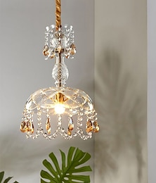 economico -lampadario di cristallo in stile retrò francese lanterna design luce pendente 110-240v