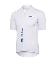 abordables -Arsuxeo Hombre Maillot de Ciclismo Manga Corta Bicicleta Maillot Camiseta con 3 bolsillos traseros MTB Bicicleta Montaña Ciclismo Carretera triatlón Secado rápido Transpirable Bandas Reflectantes