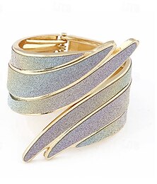billiga -klassiska vingar fashion statement personlig legering armband smycken silver / gyllene / lila-blå-vit för bröllop jul förlovningsfestival