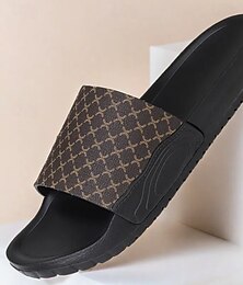 halpa -design-monogrammiprinttidiat miehille - mukavat muotijalkineet vapaa-aikaan ja rantapäiviin