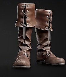 levne -Retro Středověké Renesanční Boty Pánské Dámské Unisex Keltské Pirát předvečer Všech svatých Karneval Plesová maškaráda Večírek Plesová maškaráda Dospělé Boty