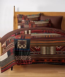 voordelige -Etnische Vintage Dekbedovertrek Volledige Maat Bedlinnen Set Bed Sets Dekenhoes Zacht Lichtgewicht Dekbedhoes met 2 Kussenhoezen voor Zomer Lente
