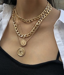 economico -Per donna Collana Elegante Streetwear Geometria Collane