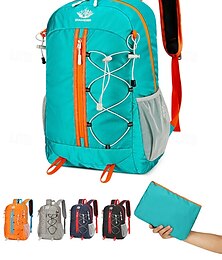 economico -zaino da trekking pieghevole leggero impermeabile – zaino da viaggio compatto per campeggio, ciclismo e avventure all'aria aperta, zaino unisex ripiegabile con grande capacità