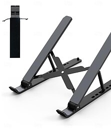 economico -supporto per laptop da scrivania supporto regolabile per laptop pieghevole portatile supporto per laptop ventilato per notebook da 10-15,6 pollici