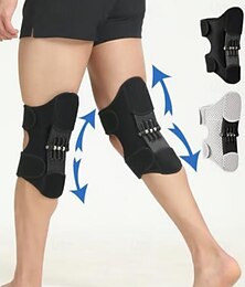 abordables -Rodilleras deportivas de soporte fuerte, refuerzo de rodilla para caminar, soporte articular para personas mayores, soporte de rodilla para deportes, senderismo, escalada, alivio del dolor