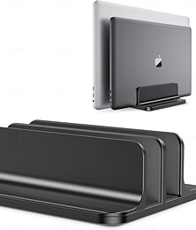 economico -Supporto da tavolo doppio con dock regolabile fino a 17,3 pollici versione dock supporto verticale per laptop