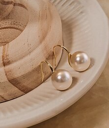 abordables -Femme Boucle d'Oreille Créoles Fantaisie Joie Tropique mode Des boucles d'oreilles Bijoux Dorée Pour Soirée