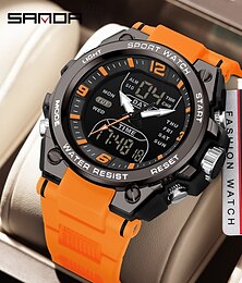 abordables -Relojes tácticos militares SANDA para hombres reloj G-Style para hombre reloj deportivo marca de lujo análogo resistente a golpes reloj de pulsera de cuarzo impermeable de 50m