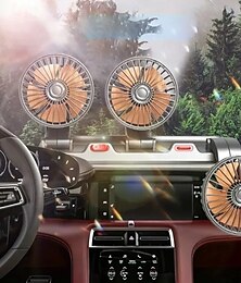 voordelige -Triple-Head 12V/24V USB Auto Ventilator - Krachtige Koeling en Luchtcirculatie voor Comfort in Voertuigen tijdens Lange Rit