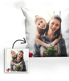 Недорогие -Подушка на заказ добавьте ваше изображение персонализированный фотодизайн картинка модная повседневная наволочка чехол для подушки 1 шт персонализированный подарок на заказ