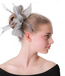 economico -Copricapo Tessuto Matrimonio Compleanno Tea Party Corsa di Cavalli Cocktail Elegante Vintage Carino Con Copricapo Floreale Copricapo