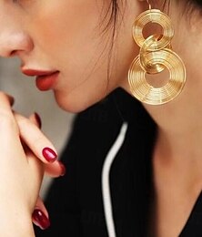abordables -Femme Boucles d'Oreille Fantaisie Joie Tropique mode Des boucles d'oreilles Bijoux Dorée Pour Soirée