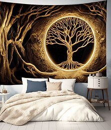 economico -Albero della vita arazzo sospeso arte murale grande arazzo decorazione murale fotografia sfondo coperta tenda decorazione per casa camera da letto soggiorno