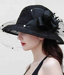 levne -dámská buřinka se širokou krempou vintage květinová vlněná plsť fedora poddajný elegantní klobouk fascinátor se závojem dáma kbelík na večírek v kostele