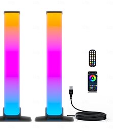 お買い得  -LED スマート ライト バー ゲーム ルーム ランプ テレビ ライト 寝室 リビング ルーム用インテリジェント バックライト
