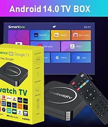 economico -Android 12 TV Box Q3 Display digitale Cortex-A53 8GB 1GB