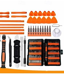 billiga -Precisionsskruvmejselsats med 130 delar innehåller torx t1 t2 t3 t4 t5 t6 t7 t8 t9 t10 t15 t20 och p2 p5 p6 stjärnbitar idealiska för iPhone-reparationer