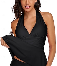 billige -Dame Badetøy Tankini Badedrakt Kul Sexy عادي Ermeløs Badedrakter