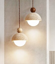 abordables -15 cm Design Globe Design de Lanterne Suspendue Formes Géométriques Suspension Pierre Verre Style Artistique Style Formel Le style rétro ancien Traditionnel / Classique 110-120V 220-240V