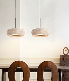 economico -20 cm Design di Lanterna a Sospensione Forme Geometriche Lampada a sospensione Pietra Stile Artistico Stile Vintage Stile Classico Vintage Rustico 110-120V 220-240V