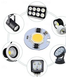 お買い得  -10 個の COB LED ライト チップ ビーズ 3W 5W 7W 10W 220V LED ランプ 電球 チップ ライト スマート IC ドライバー DIY LED スポットライト 投光器に適合