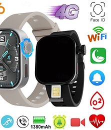 economico -696 MS10 Orologio Smart 4G LTE Telefonino GPS Monitor del Sonno Bluetooth Android iOS 46mm 2,06
