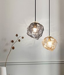 economico -15 cm Forme Geometriche Lampada a sospensione Vetro Metallo Vetro Stile Moderno Geometrico Minimalista Galvanizzato Finiture Verniciate LED Moderno 110-240 V