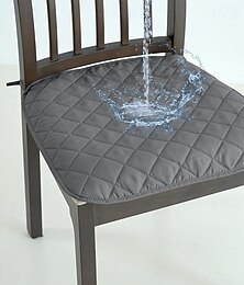preiswerte -wasserdichte Sitzbezüge Stuhlhussen für Esszimmerstuhl-Schonbezüge Küchenstuhlbezüge Esszimmerstuhlbezug