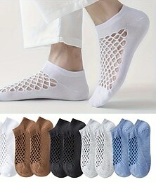 preiswerte -1 Paar atmungsaktive Sommer Freizeit Sport Netz Knöchelsocken für Männer Frauen dünn atmungsaktiv Hohldesign für maximalen Komfort und Leistung