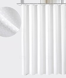 economico -Tenda da doccia in poliestere waffle semplice 180cm*180cm(70"*70") tende da bagno tende di separazione sanitaria tende da doccia