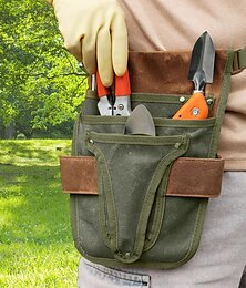 voordelige -Draagbare gereedschapstas voor tuinonderhoud, heuptas met meerdere zakken, gereedschapsset voor elektriciens, opbergtas voor buitengereedschap