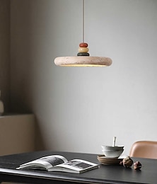 ieftine -lumini cu pandantiv cu LED alb cald/alb 1 lumină japoneză wabi sabi holul hotelului coridor aproape de tavan iluminat creativ cameră restaurant balcon plafon lampă 100-265v