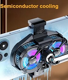 economico -Dispositivo di raffreddamento per cellulare sl07, ventola di raffreddamento a semiconduttore regolabile a 3 velocità, radiatore per iPhone e Android, dissipatore di calore per streaming live di Pubg