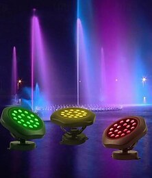 economico -Faretto solare subacqueo a LED per esterni, luce da giardino colorata RGB, luce da piscina, IP68, impermeabile, decorazione per prato e piscina.