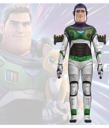 levne -Zvukový světelný rok Kombinéza Kostým Onesie Večírek cosplay Filmové kostýmy for Pánské Chlapecké Dětské Dospělé předvečer Všech svatých Večírek