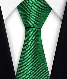 abordables -Homme Cravates Moderne Contemporain Jacquard Géométrique Fête de mariage Tenue quotidienne