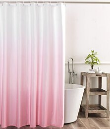 Недорогие -Комплекты штор для душа 180 см * 180 см (70" * 70") для аксессуаров для ванной тканевая полиэстеровая водонепроницаемая современная шторка для душа с 12 крючками