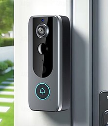 voordelige -M20 draadloze videodeurtelefoon 1080p HD één-op-één intercom dingdong deurbel met app-bediening 2,4 GHz zonder scherm